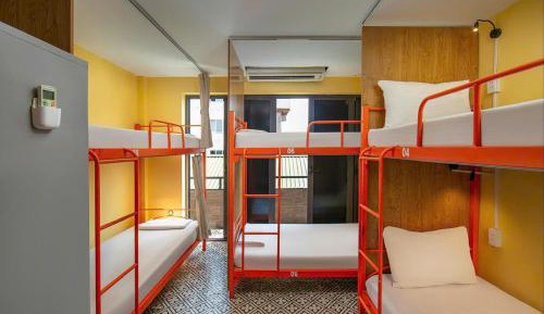 Bed in 8-Bed Dormitory Room