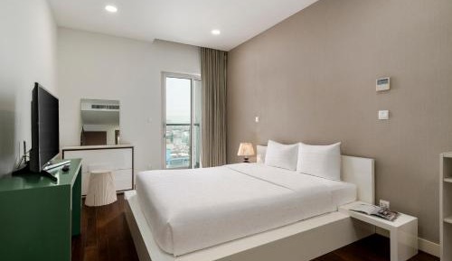 Two-Bedroom Apartment with Balcony