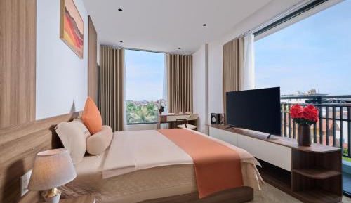 Two-Bedroom Apartment with Balcony
