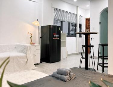 Studio with Balcony