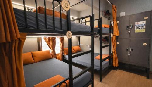Single Bed in Female Dormitory Room