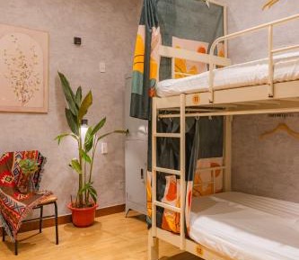 Bed in 4-Bed Mixed Dormitory Room