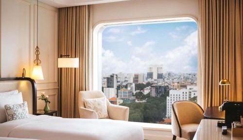 Deluxe Room, 2 Single Size Beds, City View