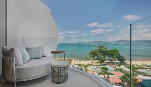 Twin Room with Balcony and Ocean View