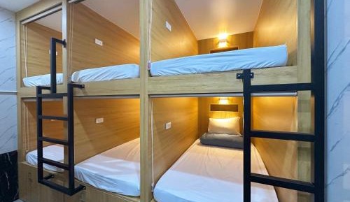 Bed in 8-Bed Dormitory Room