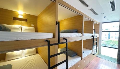 Bed in 8-Bed Dormitory Room