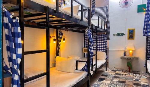 Bed in 8-Bed Dormitory Room