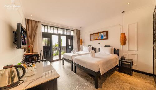 Deluxe Twin Room with Garden View