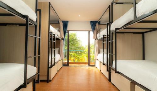 Bed in 8-Bed Dormitory Room