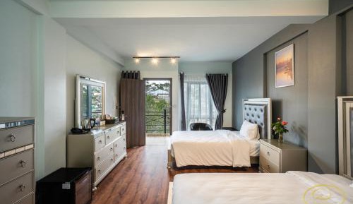 Fantastic 2 Double Bed Balcony Garden View