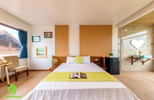 Ninh Binh House | Trang An Ao Dai Homestay - Double room with field view - Tam Coc room
