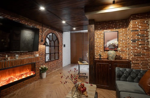 Downtown Ho Chi Minh City House | 4BR Industrial Gem with Rooftop Garden by Bến Thành
