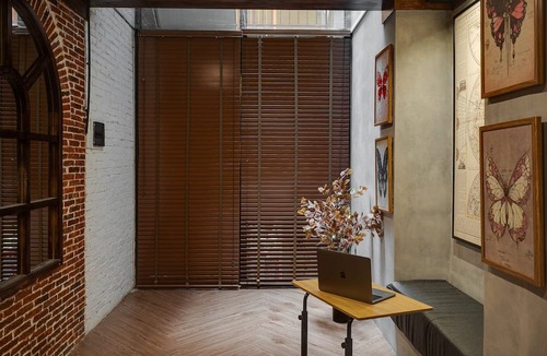 Downtown Ho Chi Minh City House | 4BR Industrial Gem with Rooftop Garden by Bến Thành