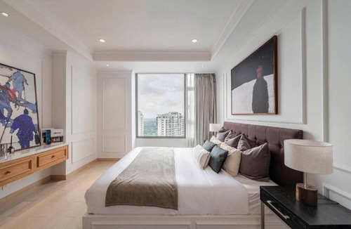 Thu Thiem Apartment | Charming white Saigon Penthouse