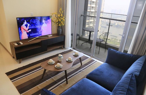 Hang Xanh Apartment | High-floor River-view Apartment
