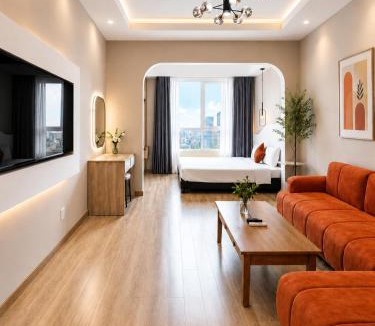Da Kao Apartment | The Manor - Quiet, Comfortable & Central Studio with Pool Access