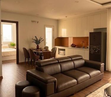 Dong Anh Apartment | VEC Homes - Triển lãm VEC Đông Anh - 2 Phòng ngủ view sông Hồng