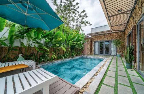 Tho Quang Beach Villa | Hometown Bamboo 5-Bedroom Pool Villa Danang-2 Min to Beach