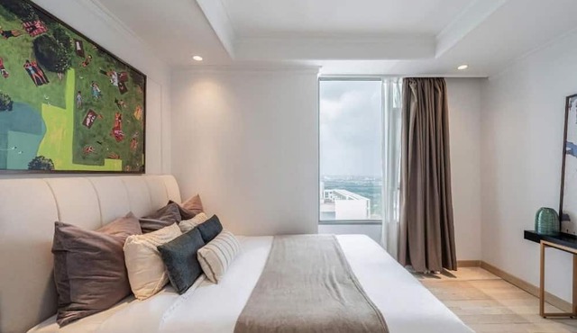 Charming white Saigon Penthouse in An Phu