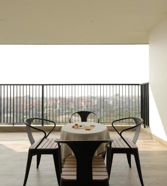 Langmandi Ecopark Sky Forest - Lilac Apartment in Van Giang